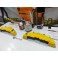 Capas Brembo + Tinta alta temperatura Foliatec Amarelo Performance brilhante