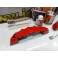 Capas Brembo + Tinta alta temperatura Foliatec Vermelho Performance brilhante