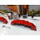 Capas Brembo + Tinta alta temperatura Foliatec Vermelho Performance brilhante