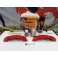 Capas Brembo + Tinta alta temperatura Foliatec Vermelho Performance brilhante