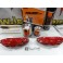 Capas Brembo + Tinta alta temperatura Foliatec Vermelho Brilhante