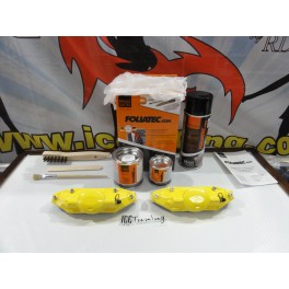 Capas universal + Tinta alta temperatura Foliatec Amarelo Brilhante