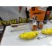 Capas Brembo + Tinta alta temperatura Foliatec Amarelo Brilhante