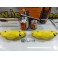 Capas Brembo + Tinta alta temperatura Foliatec Amarelo Brilhante