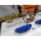 Capas Brembo + Tinta alta temperatura Foliatec Azul Racing Brilhante