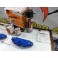 Capas Brembo + Tinta alta temperatura Foliatec Azul Racing Brilhante