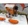 Capas Brembo + Tinta alta temperatura Foliatec Laranja Brilhante