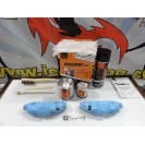 Capas Brembo + Tinta alta temperatura Foliatec Azul CelesteBrilhante