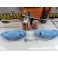 Capas Brembo + Tinta alta temperatura Foliatec Azul CelesteBrilhante