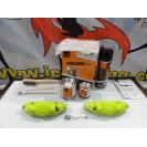 Capas Brembo + Tinta alta temperatura Foliatec Verde Toxic Brilhante