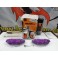Capas Brembo + Tinta alta temperatura Foliatec Roxo Brilhante