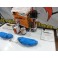 Capas Brembo + Tinta alta temperatura Foliatec Azul GT Brilhante