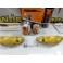 Capas Brembo + Tinta alta temperatura Foliatec Dourado metalico Brilhante