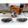 Capas Brembo + Tinta alta temperatura Foliatec Carbono / antracite metálico Brilhante