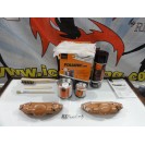 Capas Brembo + Tinta alta temperatura Foliatec Cobre met&aacute;lico Brilhante