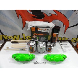 Capas universal + Tinta alta temperatura Foliatec Verde Neon Brilhante
