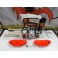 Capas universal + Tinta alta temperatura Foliatec Laranja Neon Brilhante