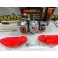 Capas Brembo + Tinta alta temperatura Foliatec Vermelho Néon Brilhante