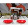 Capas Brembo + Tinta alta temperatura Foliatec Vermelho Néon Brilhante