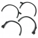 Kit 4 abas de roda VW Golf 2 / II 1987-1991 em plastico ABS