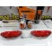 Capas Brembo + Tinta alta temperatura Foliatec Vermelho Mate