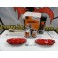 Capas Brembo + Tinta alta temperatura Foliatec Vermelho Mate
