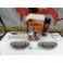 Capas Brembo + Tinta alta temperatura Foliatec Verde Tropa Mate