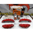 Capas Brembo + Tinta alta temperatura Foliatec Vermelho Brilhante