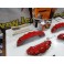 Capas Brembo + Tinta alta temperatura Foliatec Vermelho Brilhante