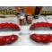 Capas Brembo + Tinta alta temperatura Foliatec Vermelho Brilhante