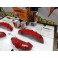 Capas Brembo + Tinta alta temperatura Foliatec Vermelho Brilhante
