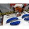 Capas Brembo + Tinta alta temperatura Foliatec Azul Racing Brilhante