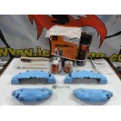 Capas Brembo + Tinta alta temperatura Foliatec Azul Celeste Brilhante