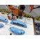 Capas Brembo + Tinta alta temperatura Foliatec Azul Celeste Brilhante