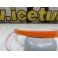 Fita decorativa para-choques, embaladeiras, interiores e exterior em Laranja com 2.15m x 6mm