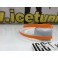 Fita decorativa para-choques, embaladeiras, interiores e exterior em Laranja com 2.15m x 6mm