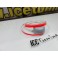 Fita decorativa para-choques, embaladeiras, interiores e exterior em Vermelho néon com 2.15m x 6mm