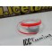 Fita decorativa para-choques, embaladeiras, interiores e exterior em Vermelho néon com 2.15m x 6mm