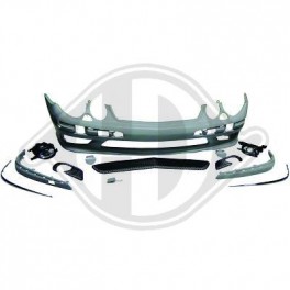 Para-choques Frontal Mercedes W211 2002-2006 com fura&ccedil;ao para sensores de estacionamento (Pl&aacute;stico)