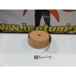 Fita t&eacute;rmica para escapes com 10 metros de comprimento com 5cm de largura