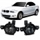 Faróis de nevoeiro escurecido BMW serie 1 E81, E82, E87, E88, X1 E84, X3 E83, X5 E70