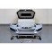 Para-choques frontal + Lip / spoiler Audi A3 8V +16 Sportback Look RS3 em plastico