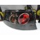 Farois / farolins traseiros tipo lexus Seat Ibiza 6L fundo preto 