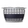 Grelha, Audi A3 (8P) Facelift 04-07, S3 look, black with chrome frame