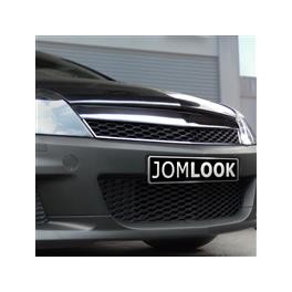 Grelha JOM, sport look, Opel Astra H 3 doors 05-07, chrome_black