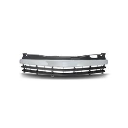 Grelha, JOM premium, Opel Astra H 3 doors GTC 05-, badgeless, black and one chromed rib