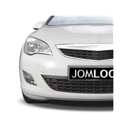 Grelha, JOM, Opel Astra J 09-, badgeless, chromed frame