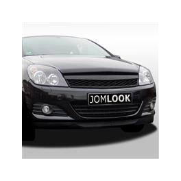 Grelha, Opel Astra H 3 doors 05-07, black, badgeless, sport look