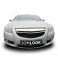 Grelha, Opel Insignia 08-, black, chromed rib-edges, sport look