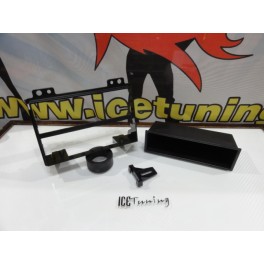 Frente adaptadora para radio universal 1 din / 2 din Ford Fiesta 2001-2005, Fusion 2002-2005